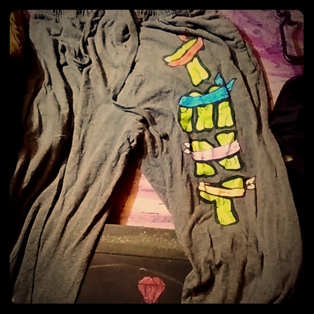 Retro T.M. Ninja turtles jammies